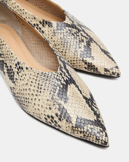 FLOYD Snake Pointed-Toe Ballet Women's Flat | Steve Madden Customer Favorite