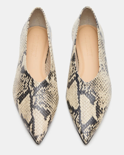 FLOYD Snake Pointed-Toe Ballet Women's Flat | Steve Madden Customer Favorite
