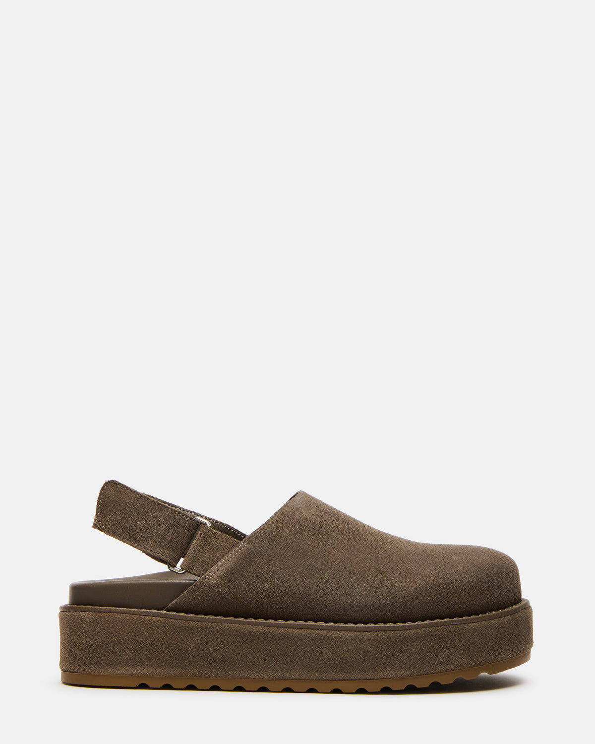 MELLOW Grey Sage Women's Slingback Platform Clog | Steve Madden Exclusive