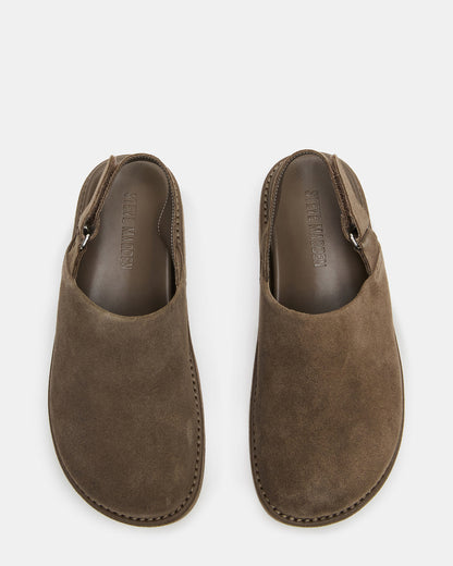 MELLOW Grey Sage Women's Slingback Platform Clog | Steve Madden Exclusive
