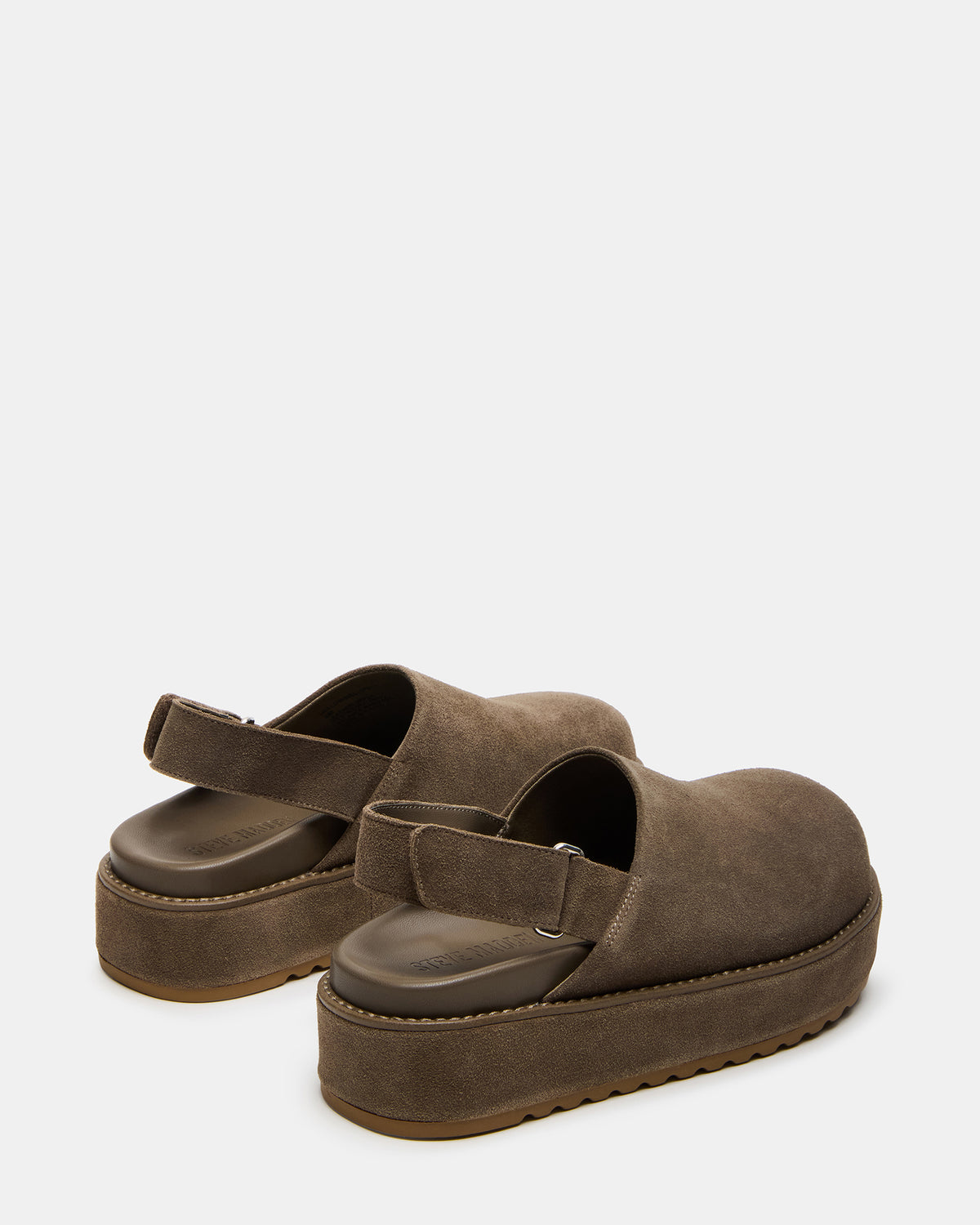 MELLOW Grey Sage Women's Slingback Platform Clog | Steve Madden Exclusive