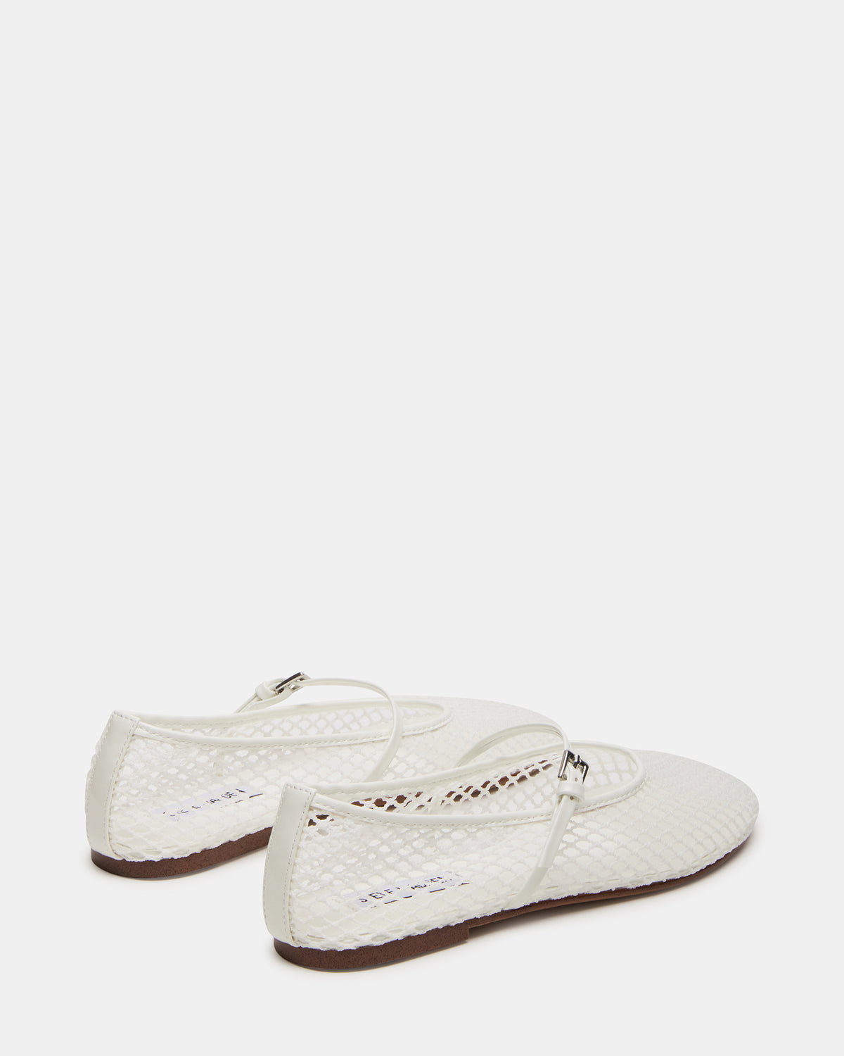 MAGS White Mary Jane Women's Ballet Flats | Steve Madden Best Price