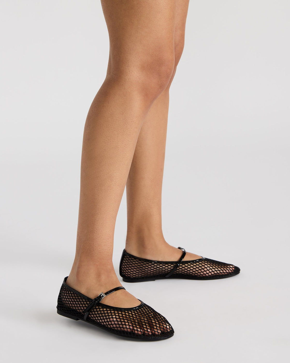 MAGS White Mary Jane Women's Ballet Flats | Steve Madden Best Price