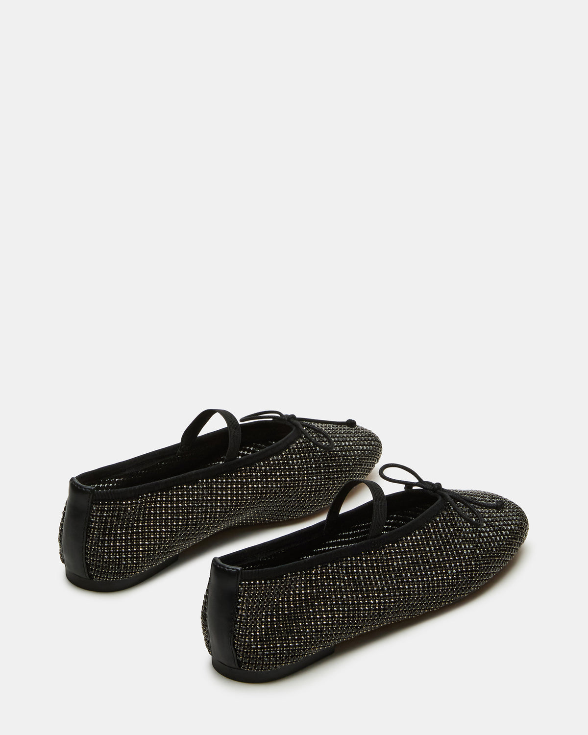 DELARA Rhinestones Black Multi Mary Jane Ballet Women's Flat | Steve Madden Recommended