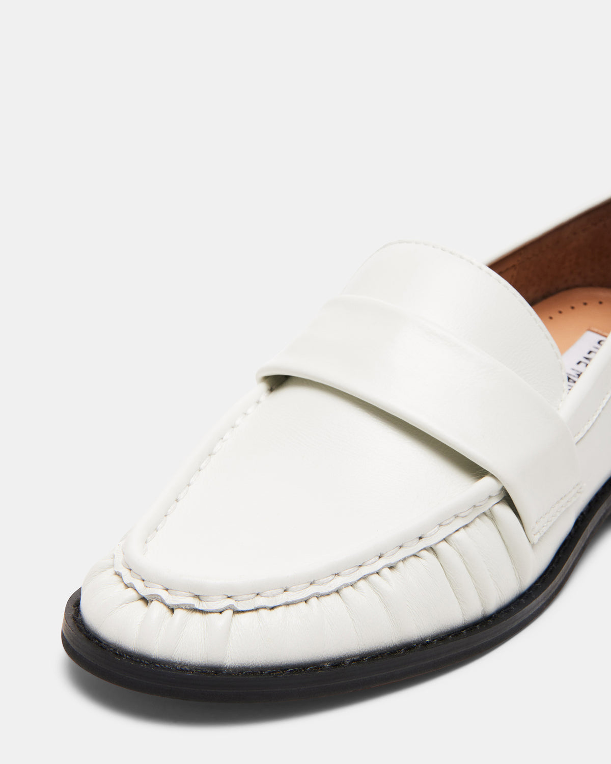 RIDLEY Ice Leather Tailored Loafer | Women's Loafers | Steve Madden Signature