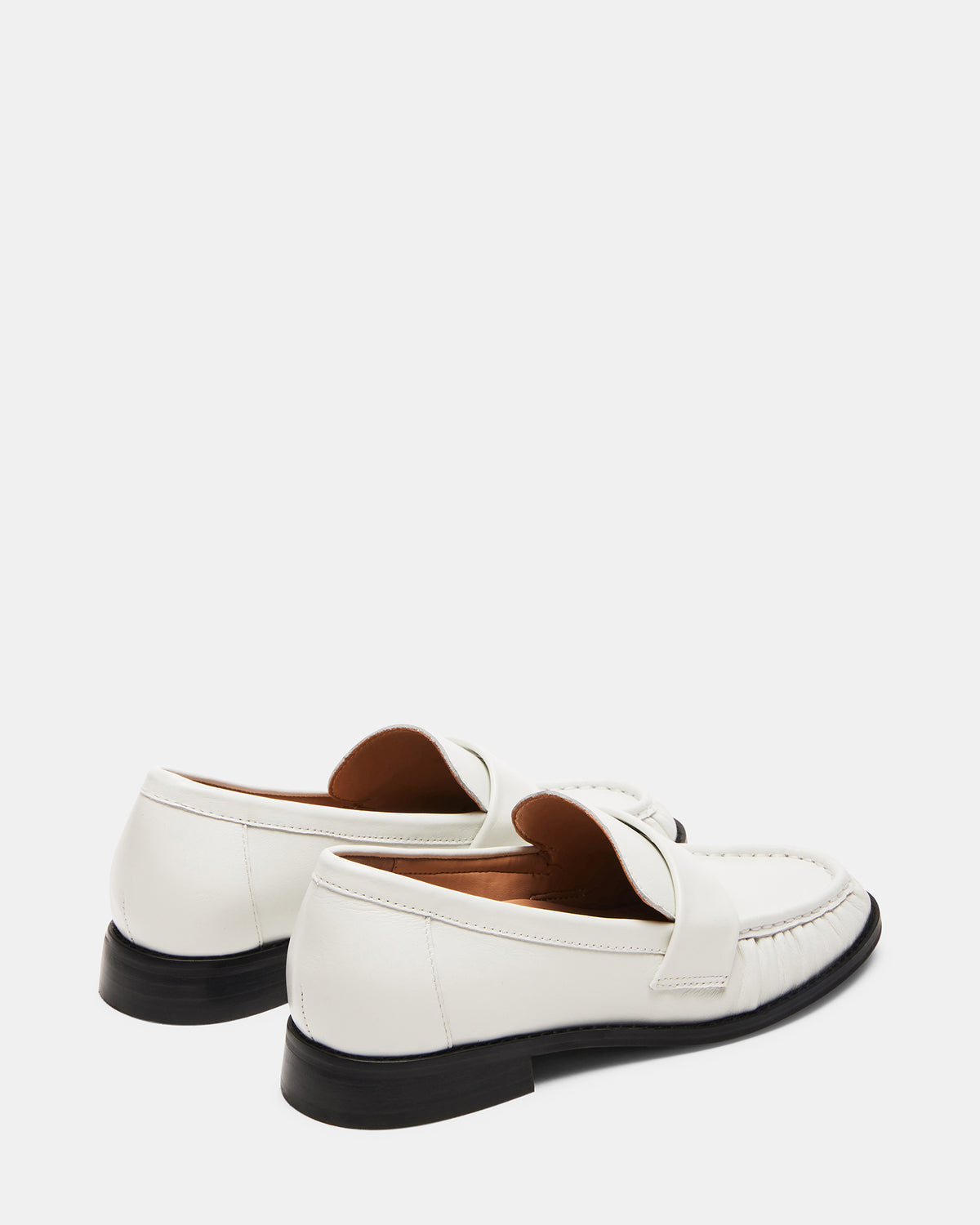RIDLEY Ice Leather Tailored Loafer | Women's Loafers | Steve Madden Signature