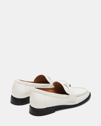 RIDLEY Ice Leather Tailored Loafer | Women's Loafers | Steve Madden Signature