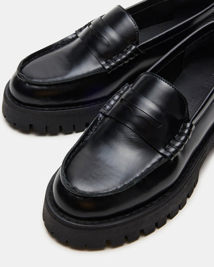 LANGSTEN Black Box Women's Platform Lug Loafer | Steve Madden Signature