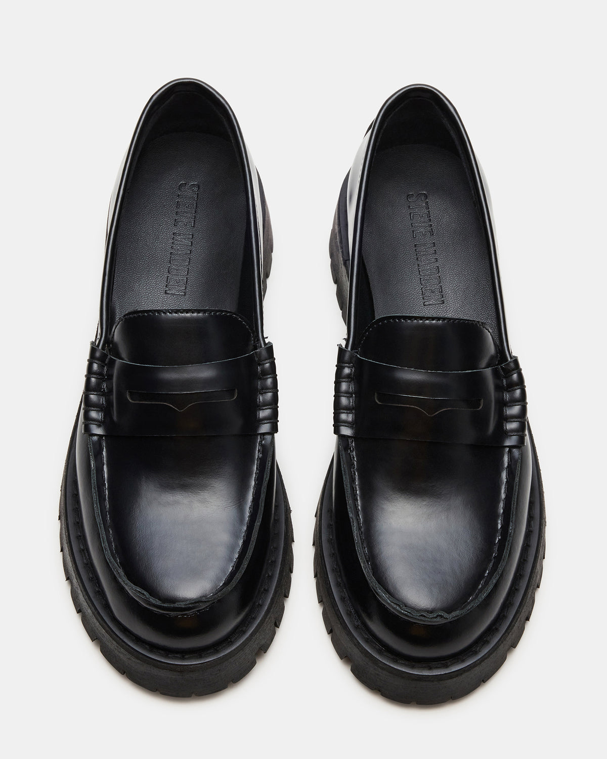 LANGSTEN Black Box Women's Platform Lug Loafer | Steve Madden Signature