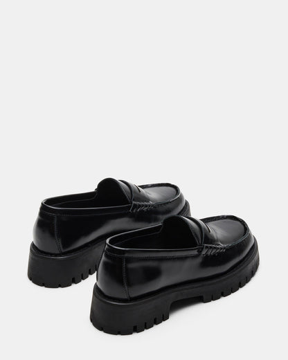 LANGSTEN Black Box Women's Platform Lug Loafer | Steve Madden Signature