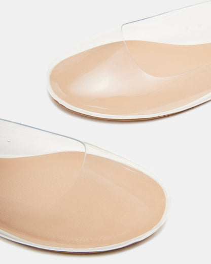 VINETTA Clear Mary Jane Ballet Flat | Women's Flats | Steve Madden Essential