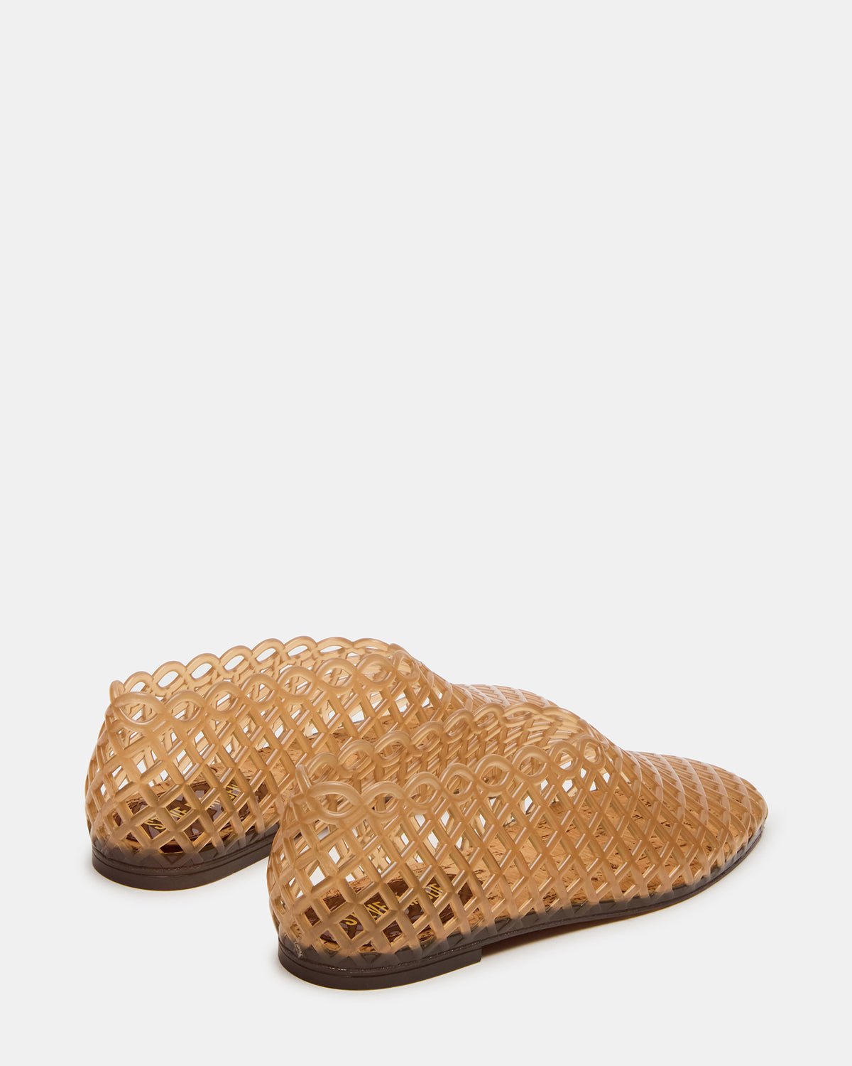 GROVE Tan Square-Toe Jelly Women's Flat | Steve Madden Deals