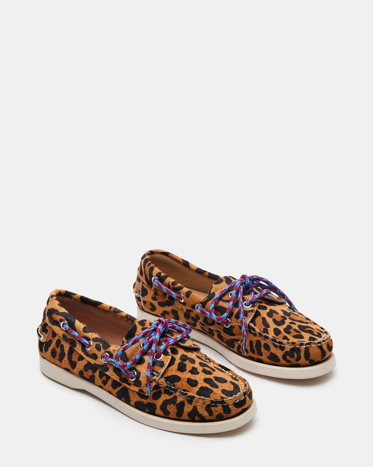 SAIL Leopard Women's Flat Loafer | Steve Madden Trusted