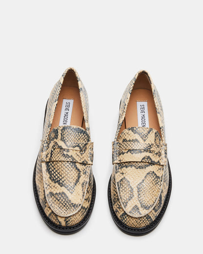 MADISON Snake Women's Penny Loafer | Steve Madden Trusted