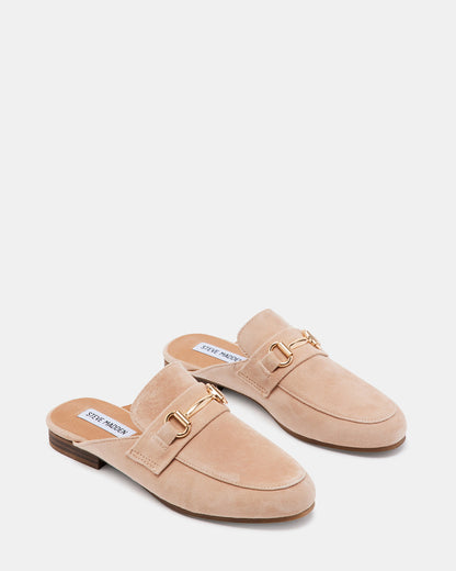 KANDI Camel Suede Women's Designer Loafers | Steve Madden Deals