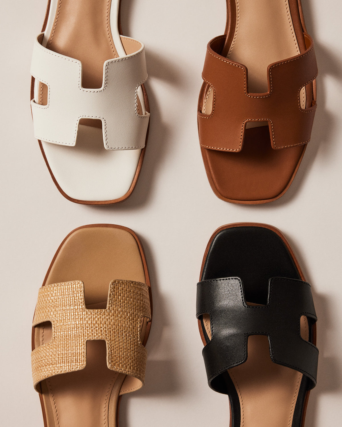 HADYN White Leather Sandal | Women's Designer Sandals | Steve Madden Popular