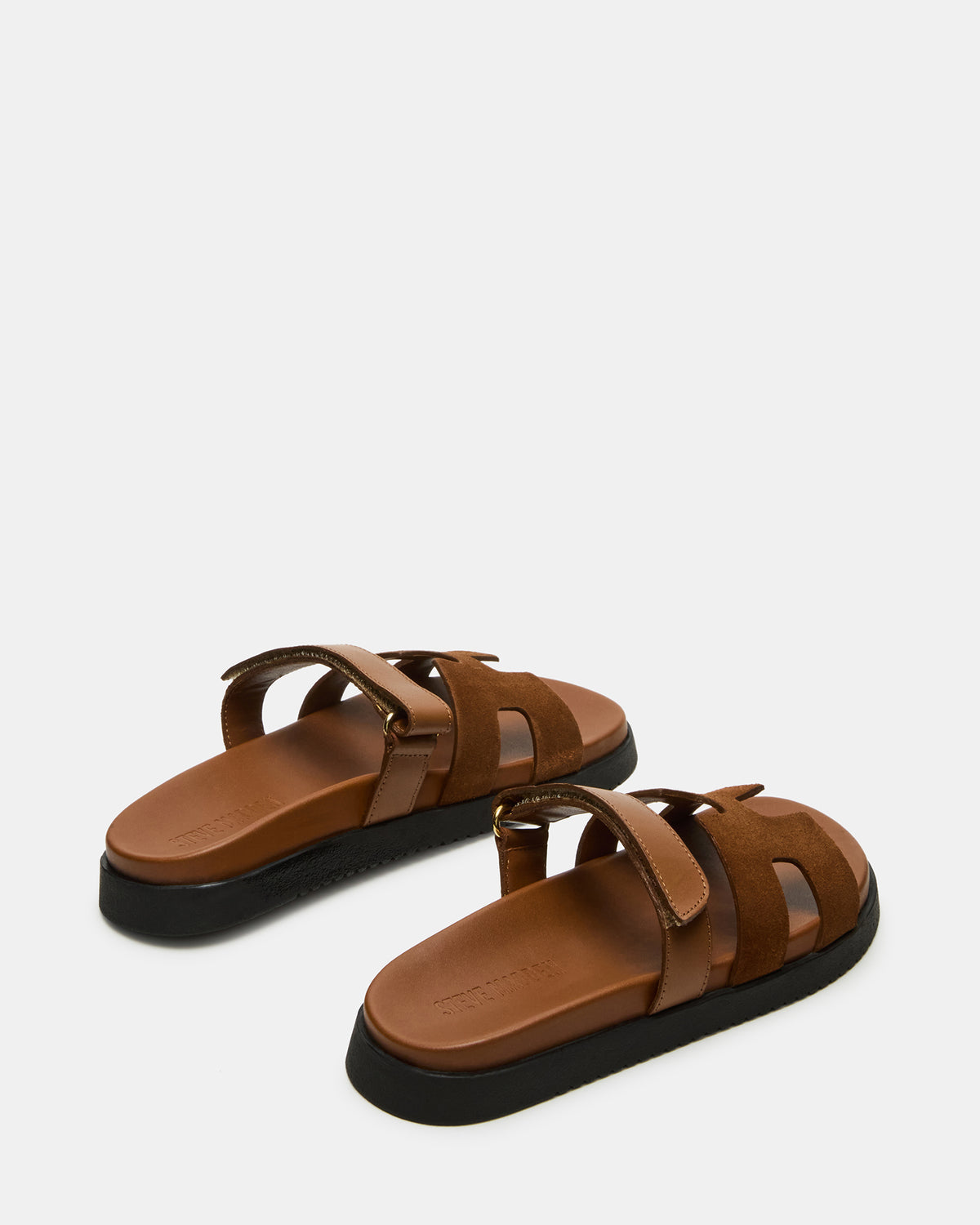 MAYVEN Camel Suede Flatform Slide Women's Sandal | Steve Madden Hot Sale