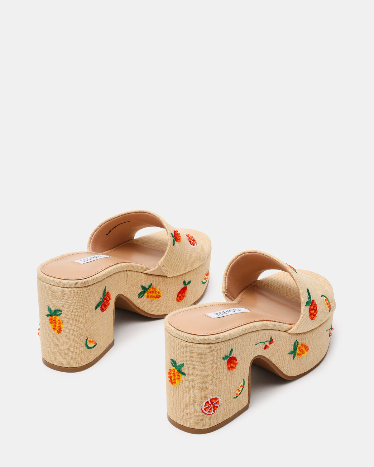 TRIPPY Embellished Fruit Multi Platform Mule Women's Sandal | Steve Madden Signature