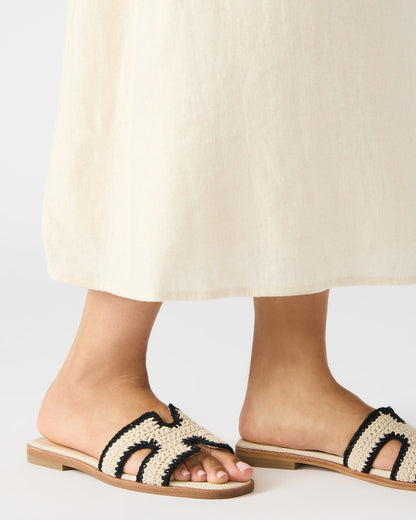 HADYN Cream Multi Sandal | Women's Designer Sandals | Steve Madden Popular