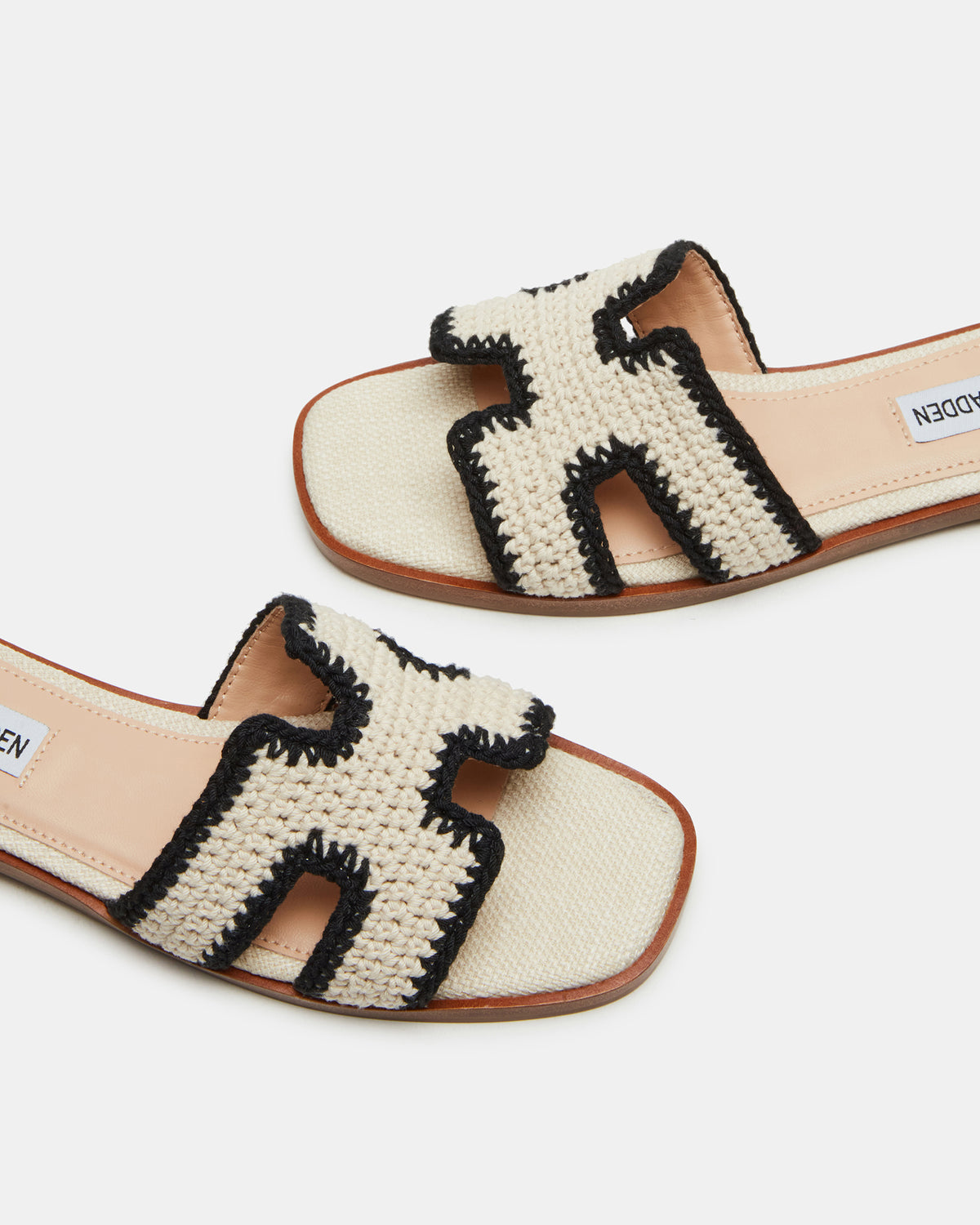 HADYN Cream Multi Sandal | Women's Designer Sandals | Steve Madden Popular