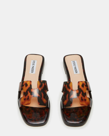 HADYN Tortoise Sandal Women's Designer Sandal | Steve Madden Best Seller
