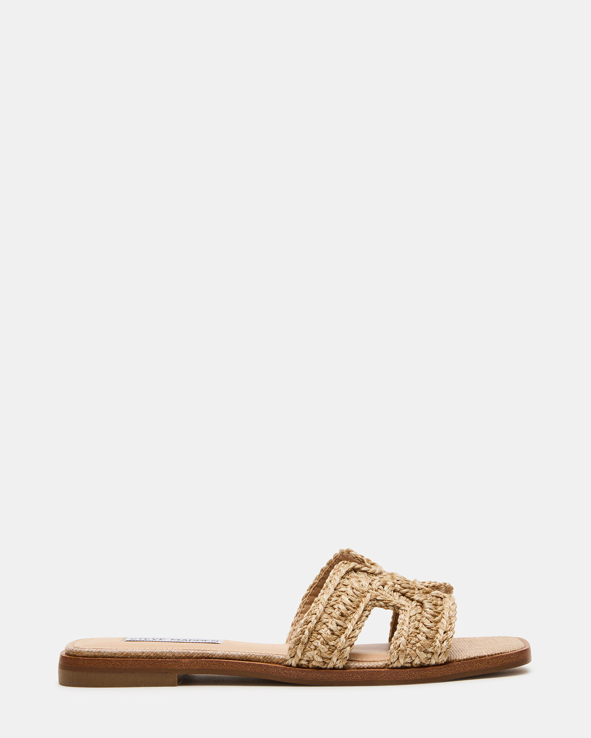 HADYN Crochet Raffia Women's Designer Sandal | Steve Madden Deals