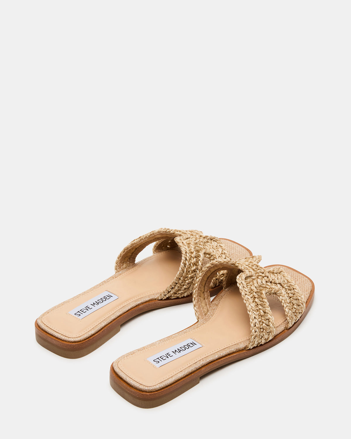 HADYN Crochet Raffia Women's Designer Sandal | Steve Madden Deals