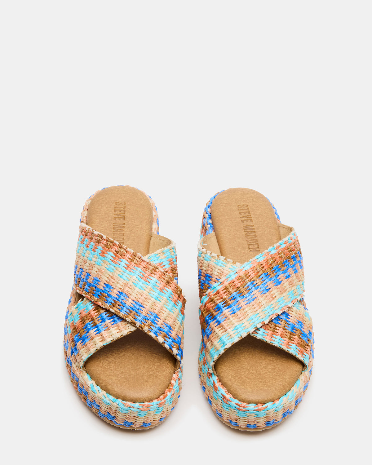 TULUM Raffia Multi Platform Flatform Women's Sandal | Steve Madden Latest