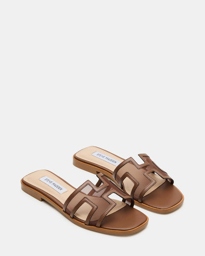 HADYN Mesh Brown Women's Designer Sandal | Steve Madden Trusted
