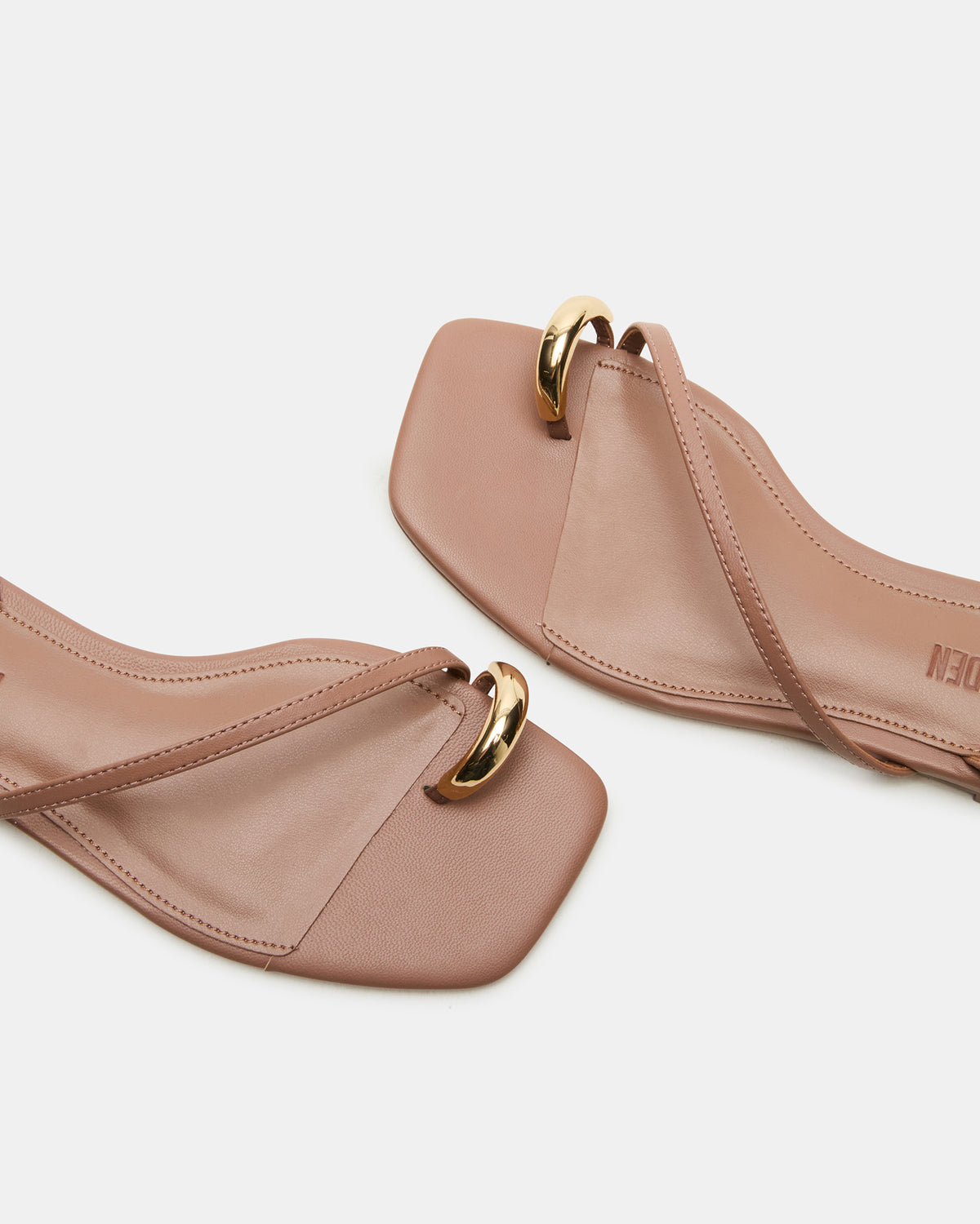 ODYSSEY Mocha Strappy Square-Toe Women Sandal | Steve Madden Value