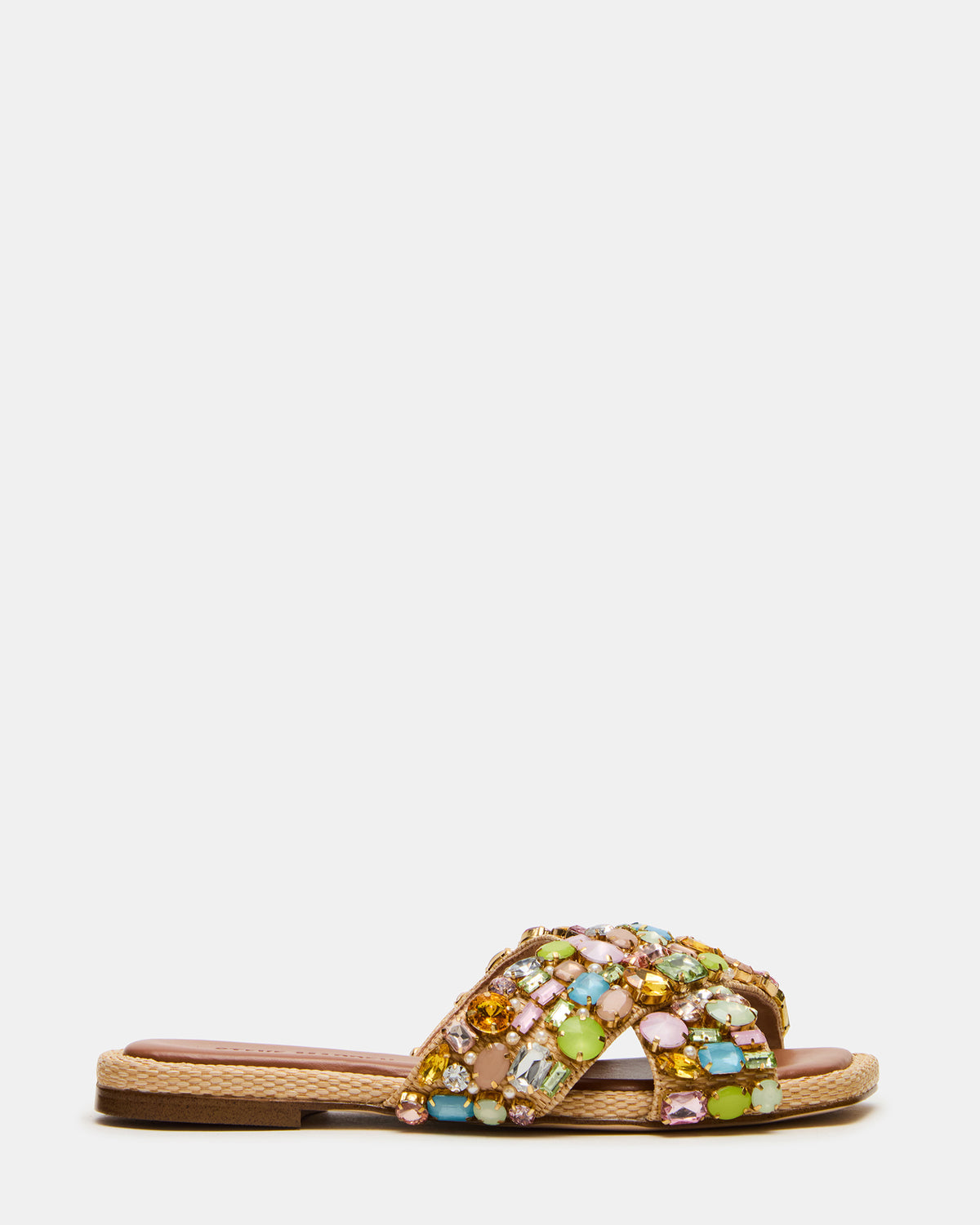 LEVITY Multi Square-Toe Slide Women's Sandal | Steve Madden Value