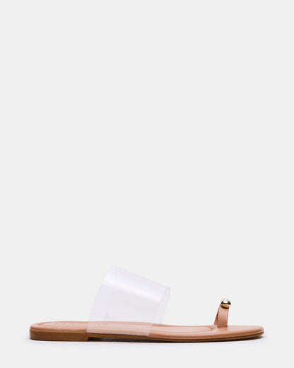 DECADENT Clear Rounded-Toe Slide Women's Sandal | Steve Madden Latest