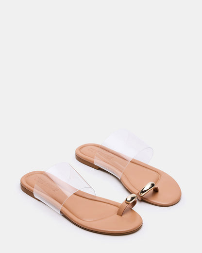 DECADENT Clear Rounded-Toe Slide Women's Sandal | Steve Madden Latest