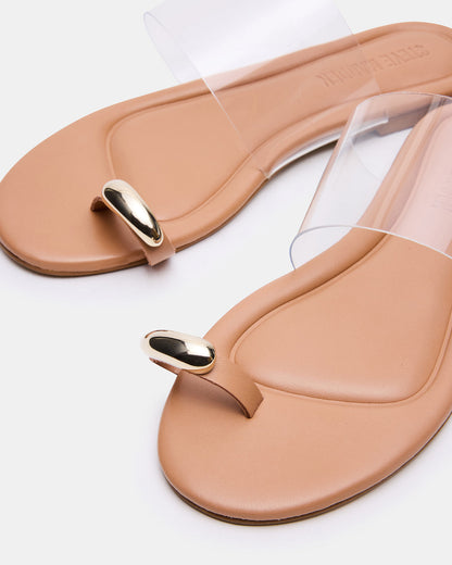 DECADENT Clear Rounded-Toe Slide Women's Sandal | Steve Madden Latest