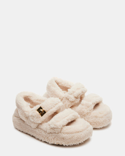 BIGMONA Fur Natural Women's Platform Sandal | Steve Madden Premium