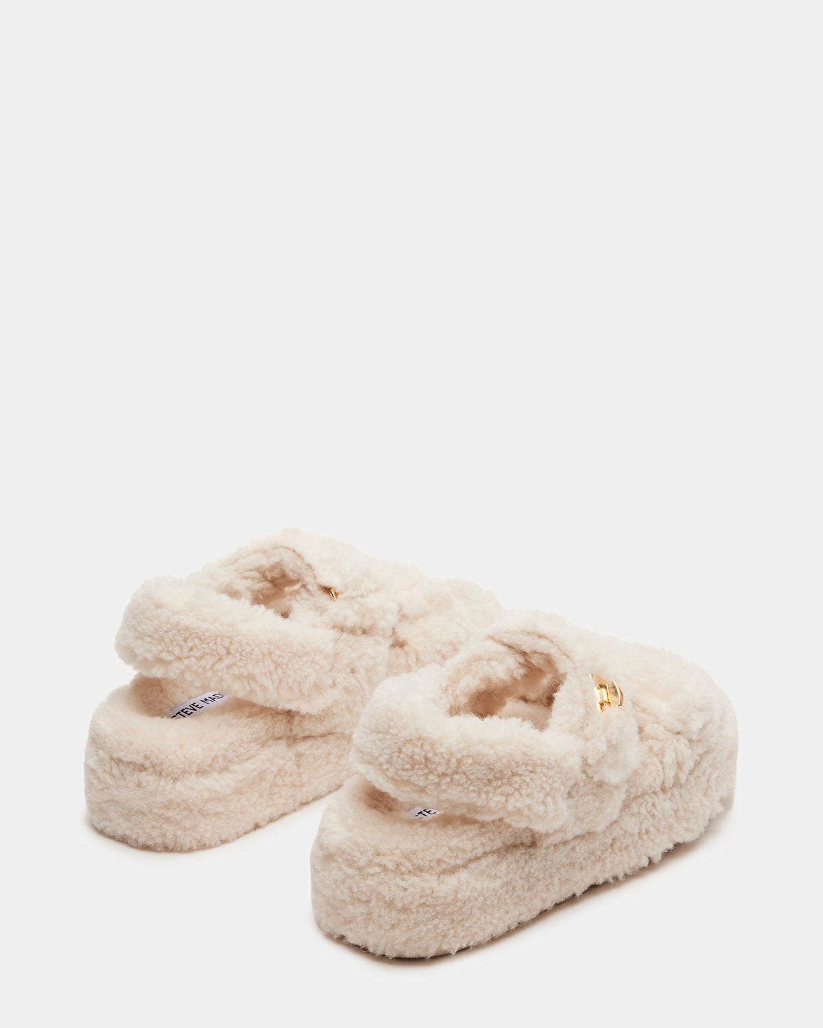 BIGMONA Fur Natural Women's Platform Sandal | Steve Madden Premium