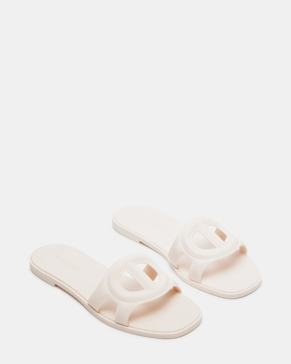 JELLIE Bone Women's Square Toe Slide Sandal | Steve Madden Popular