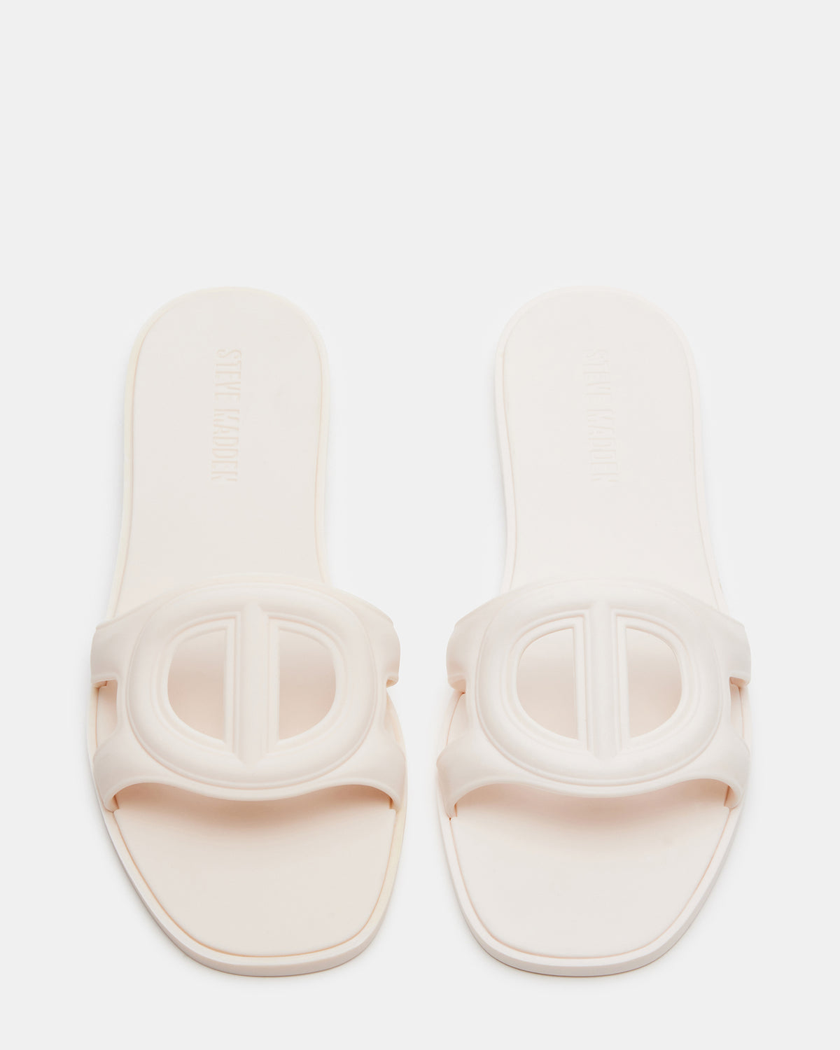 JELLIE Bone Women's Square Toe Slide Sandal | Steve Madden Popular