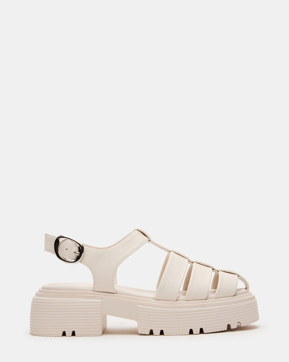 BASS Bone Platform Fisherman Women's Sandal | Steve Madden Signature