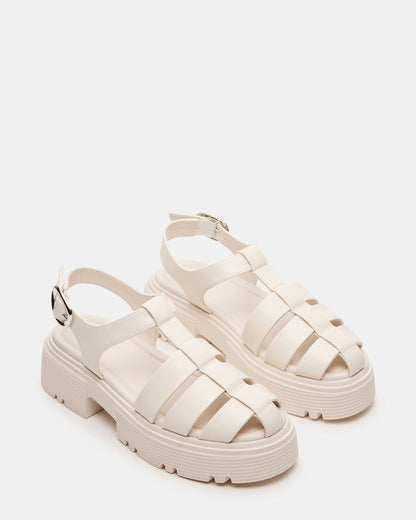 BASS Bone Platform Fisherman Women's Sandal | Steve Madden Signature