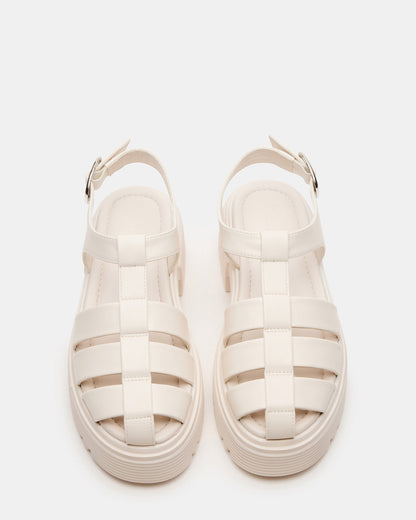 BASS Bone Platform Fisherman Women's Sandal | Steve Madden Signature