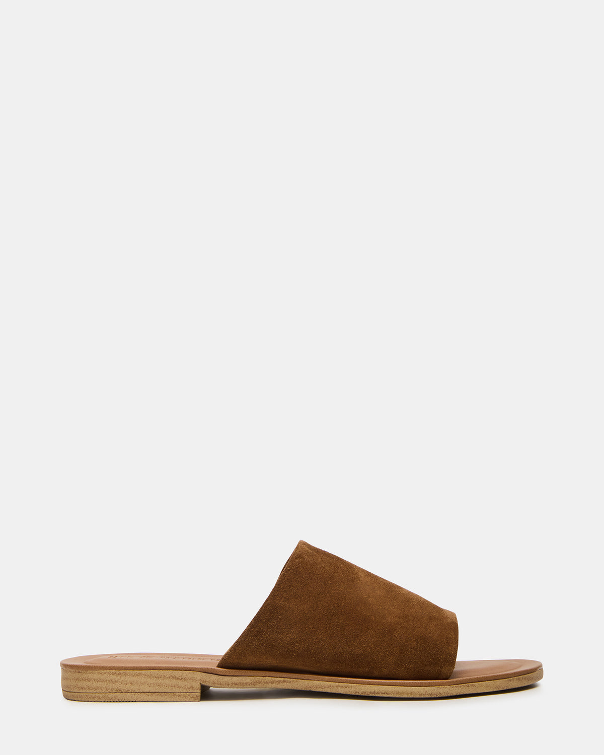 KIPP Chestnut Suede Slide Women's Sandal | Steve Madden New