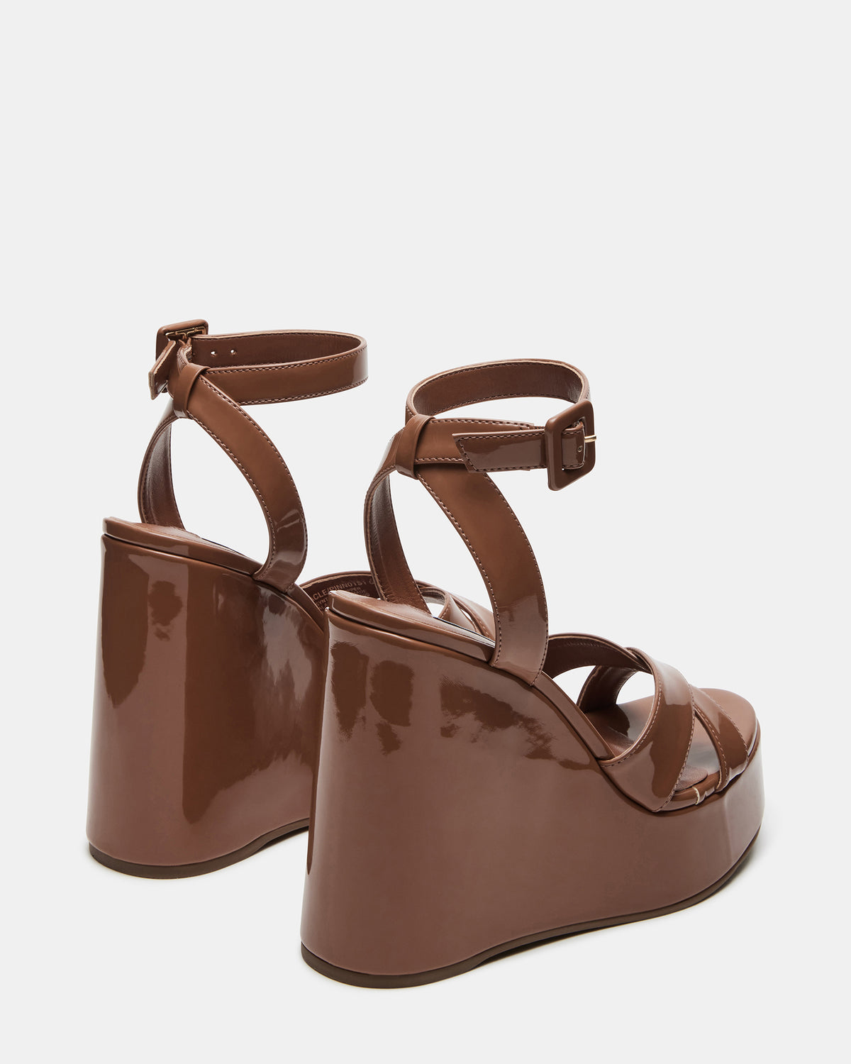PINNACLE Camel Patent Women's Platform Wedge Sandal | Steve Madden Special Offer