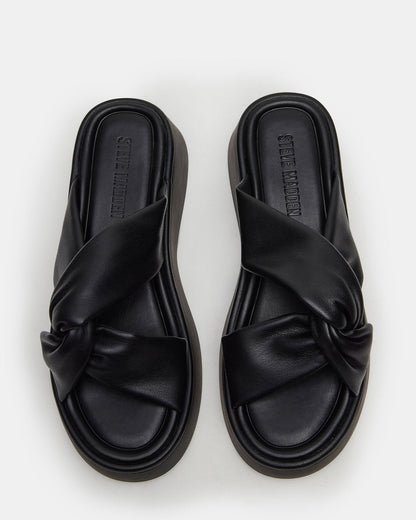 CYRIX Black Women's Platform Slide Sandal | Steve Madden Trusted