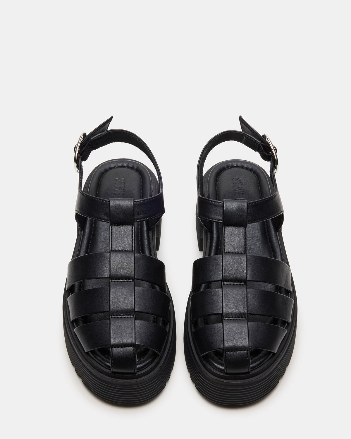 BASS Black Platform Fisherman Women's Sandal | Steve Madden Top Pick