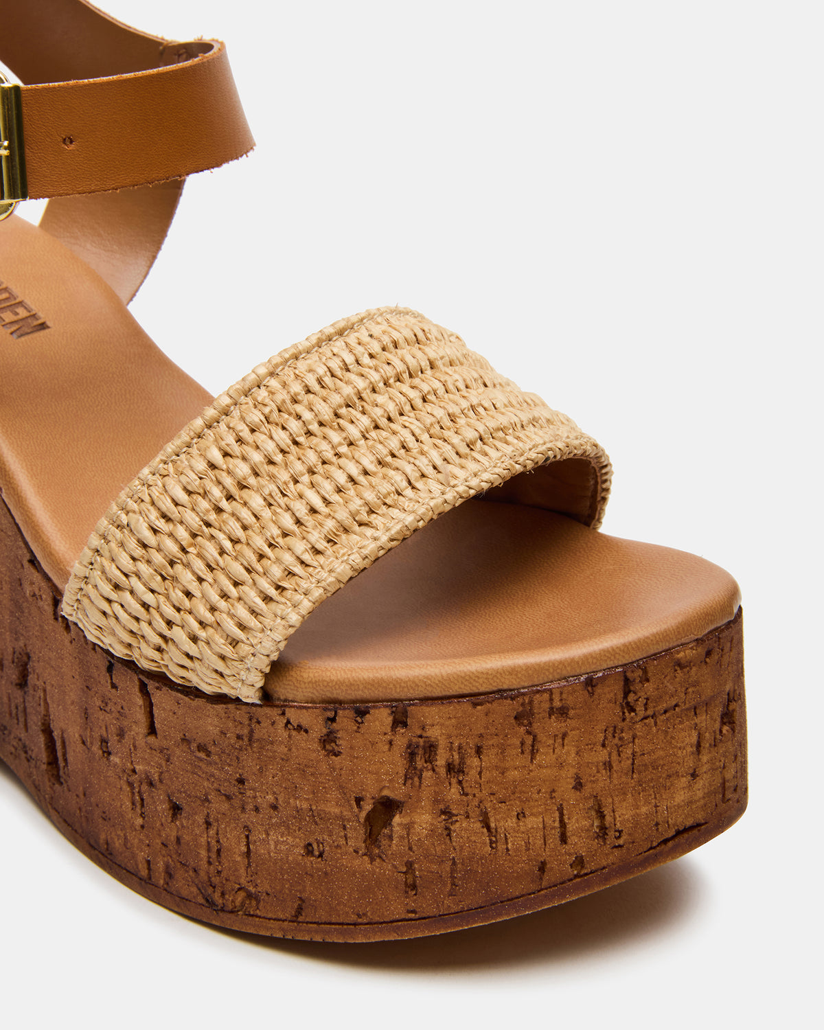 CABERNET Raffia Women's Platform Wedge Sandal | Steve Madden Everyday