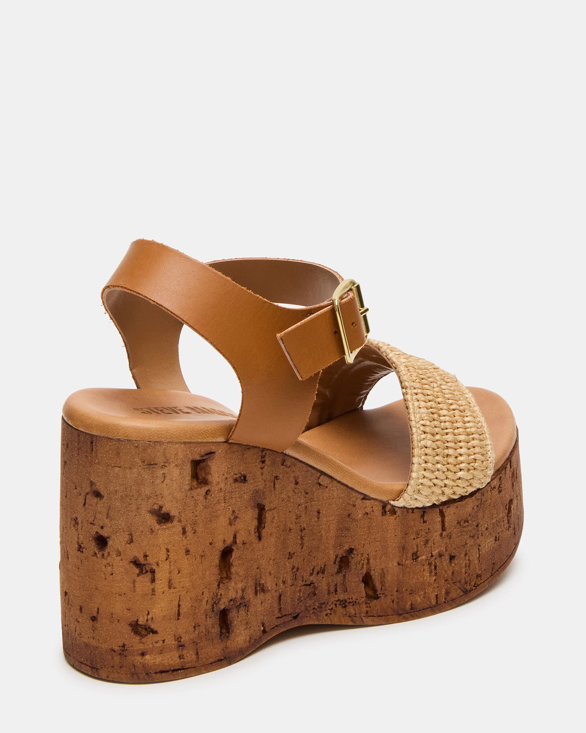 CABERNET Raffia Women's Platform Wedge Sandal | Steve Madden Everyday