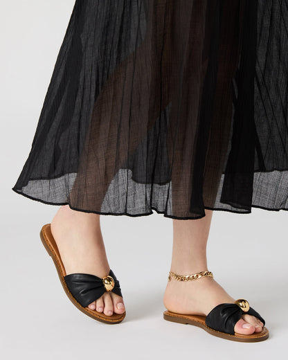 DIPSY Terracotta Conch Slide Rounded Toe Women's Sandal | Steve Madden Exclusive
