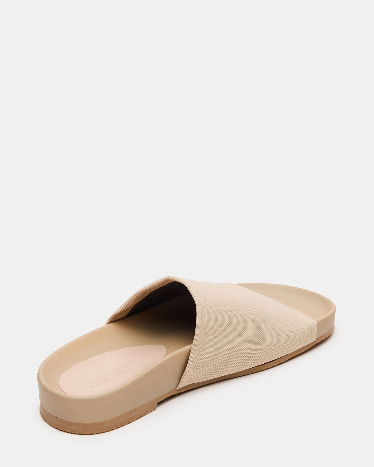 SANSA Tan Flatform Footbed Slide Women's Sandal | Steve Madden Best Seller