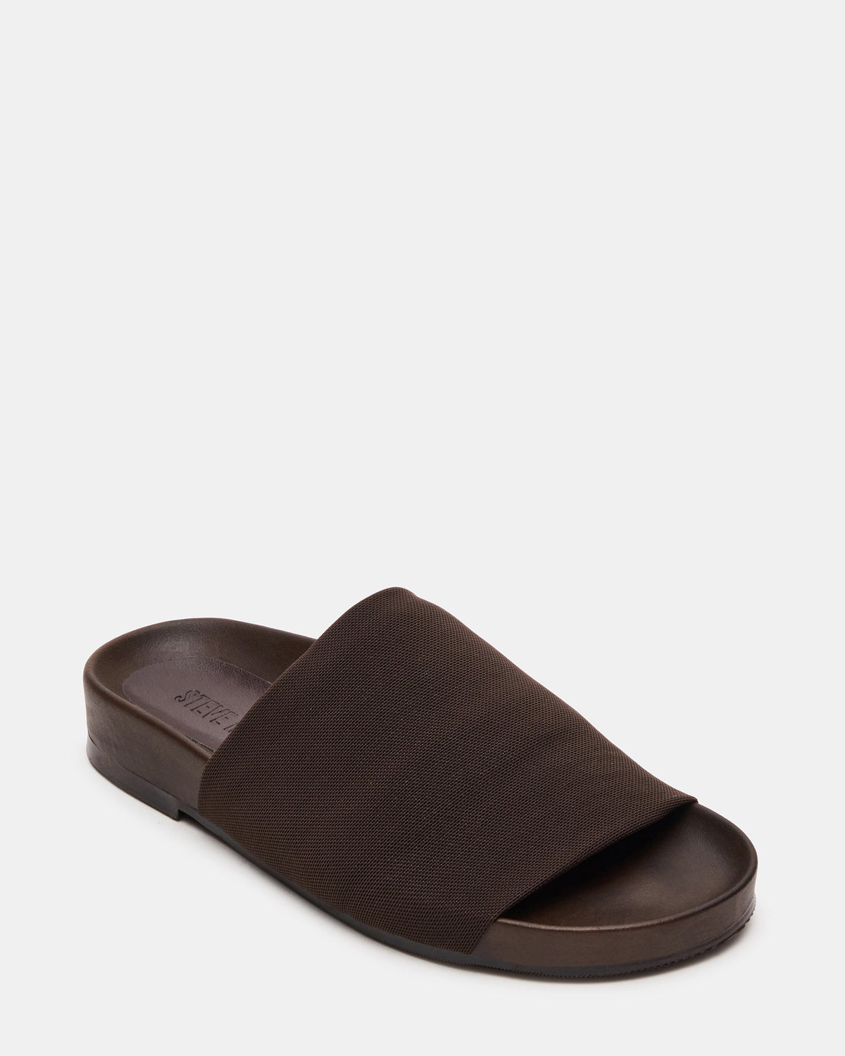 SANSA Brown Flatform Footbed Slide Women's Sandal | Steve Madden Hot Sale